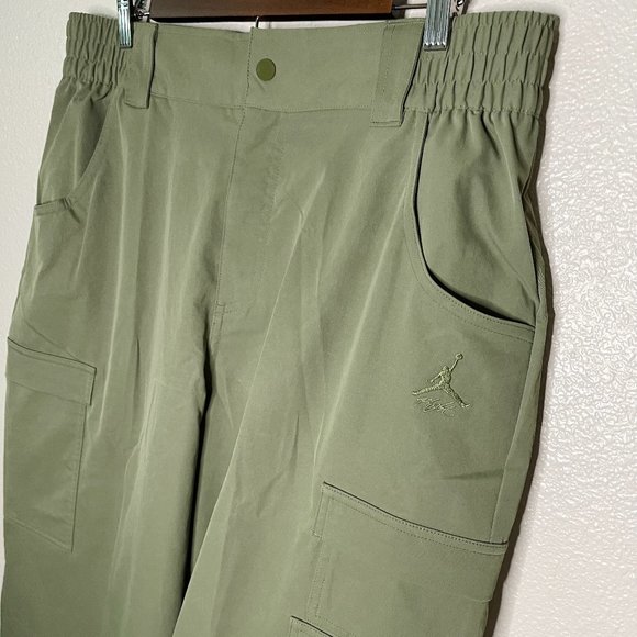 Jordan | Heavyweight Chicago Utility Pants in Sky J Light Olive NWOT - Picture 5 of 10